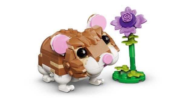 Lego Søt hamster med en blomst 31376