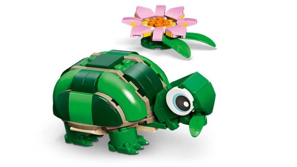 Lego Skilpadde med vannliljeblomst 31377