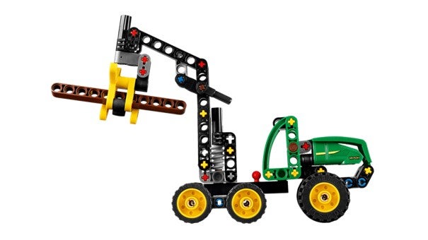 Lego John Deere 1470H hjuldrevet hogstmaskin 42218