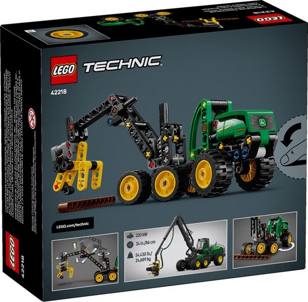 Lego John Deere 1470H hjuldrevet hogstmaskin 42218
