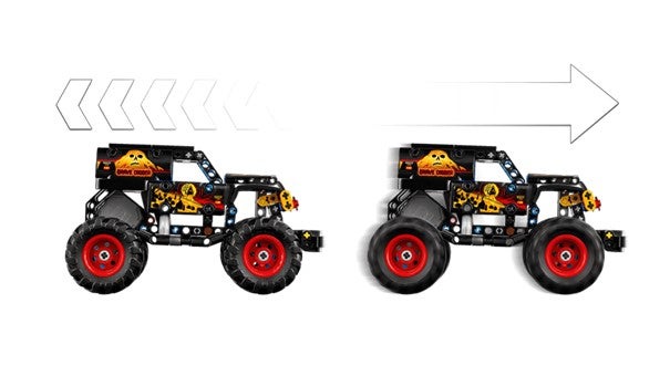 Lego Monster Jam Grave Digger «Ild og is» 42219