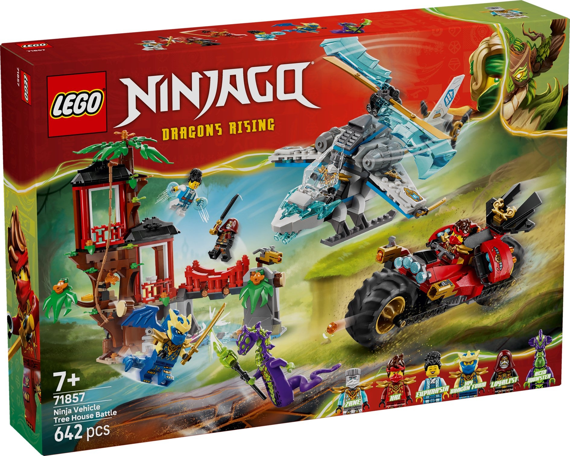 Lego Action i ninjaenes trehytte 71857