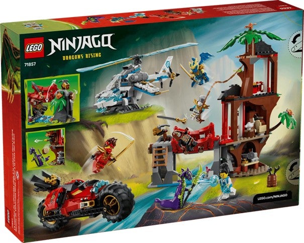 Lego Action i ninjaenes trehytte 71857