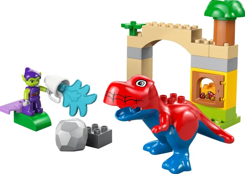 Lego Dinosauren Spidey-Rex mot Green Goblin 10463