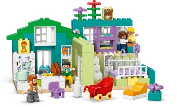 Lego 3-i-1 Moderne familievilla med figurer 10470