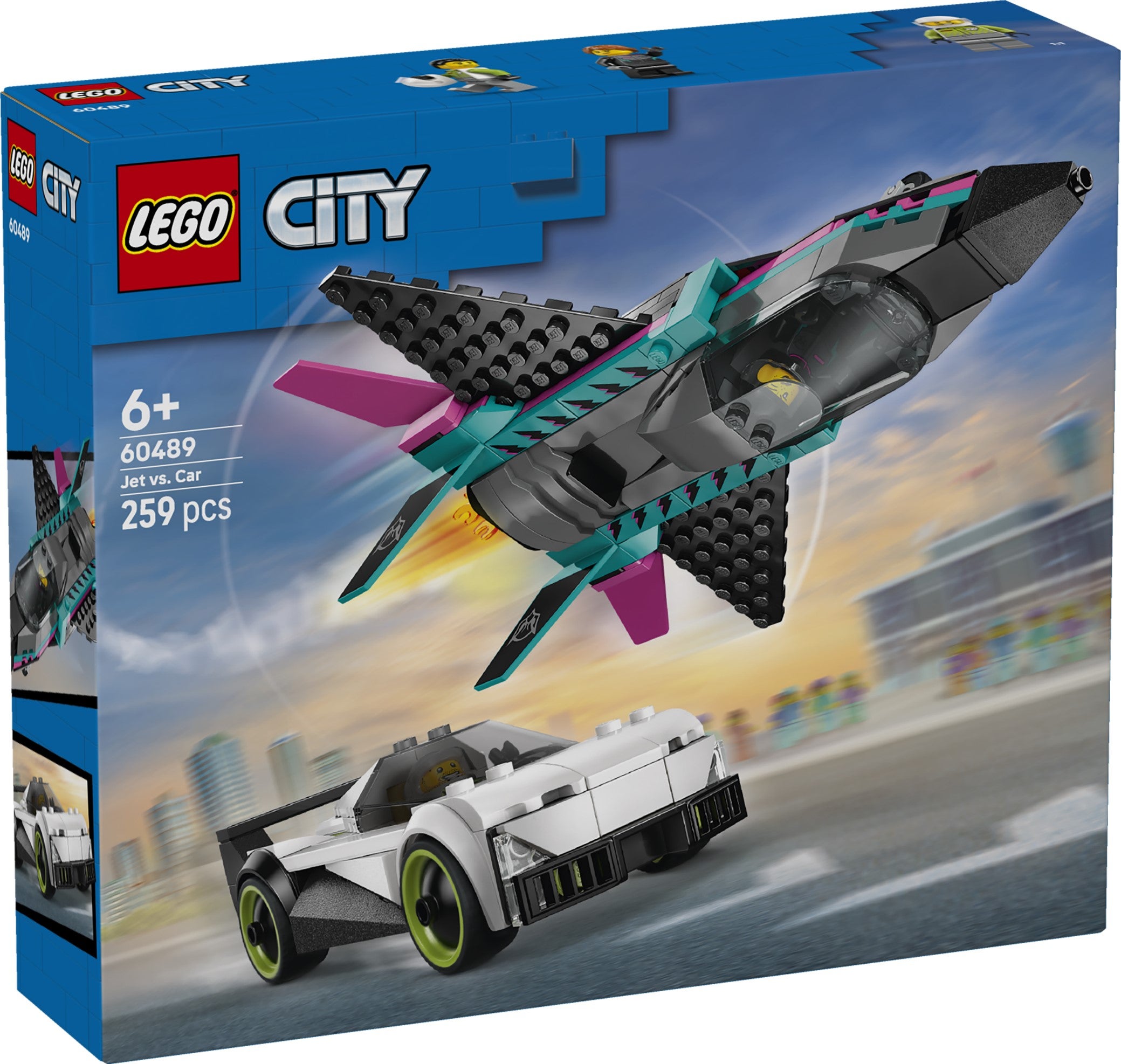 Lego Jagerfly mot bil 60489