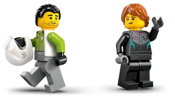 Lego Jagerfly mot bil 60489