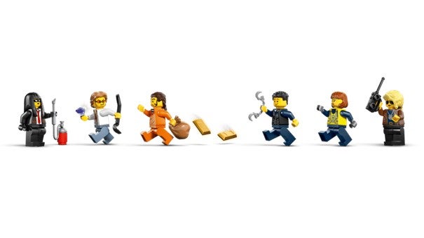 Lego Overfall på polititoget 60508