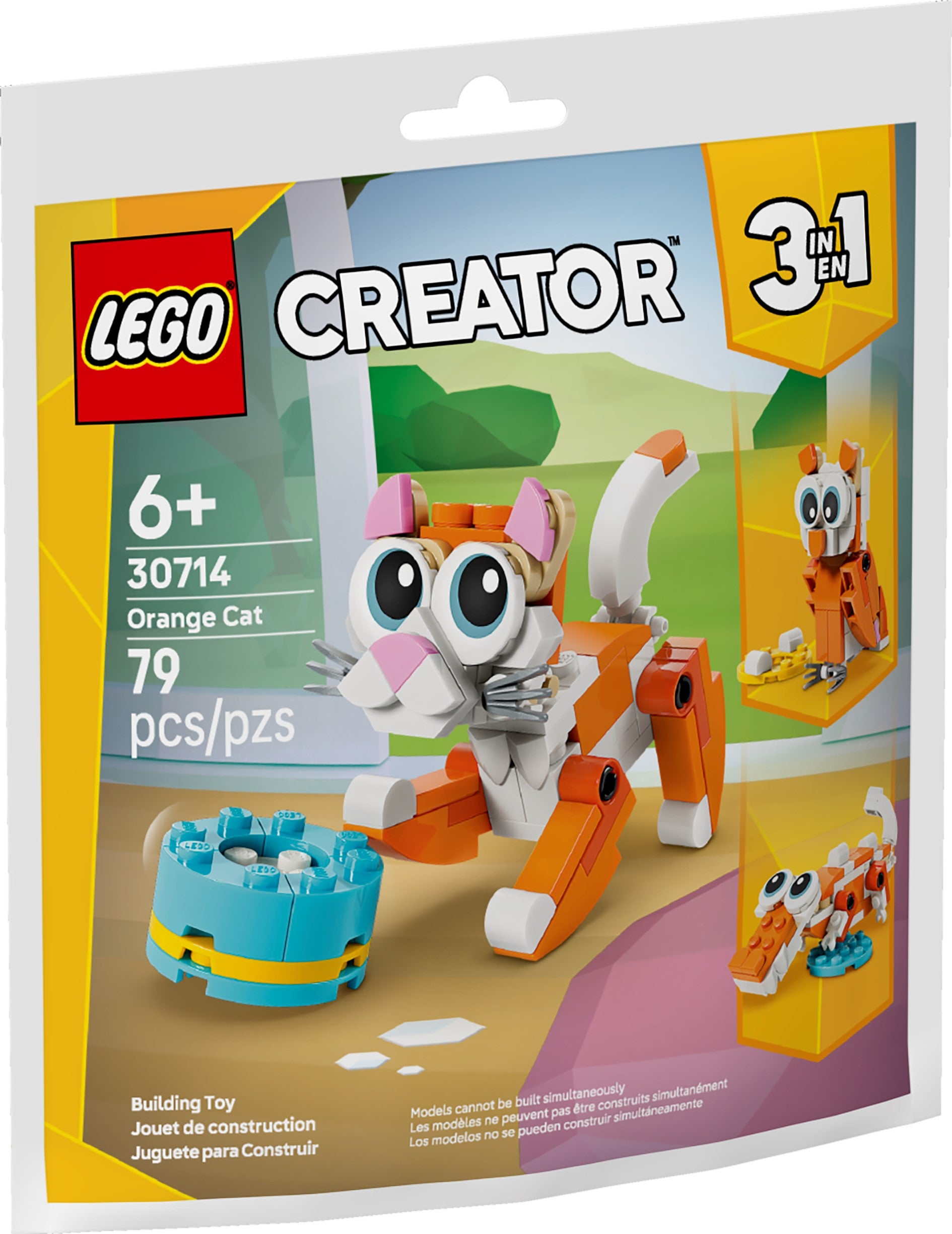 Lego Oransje katt 30714