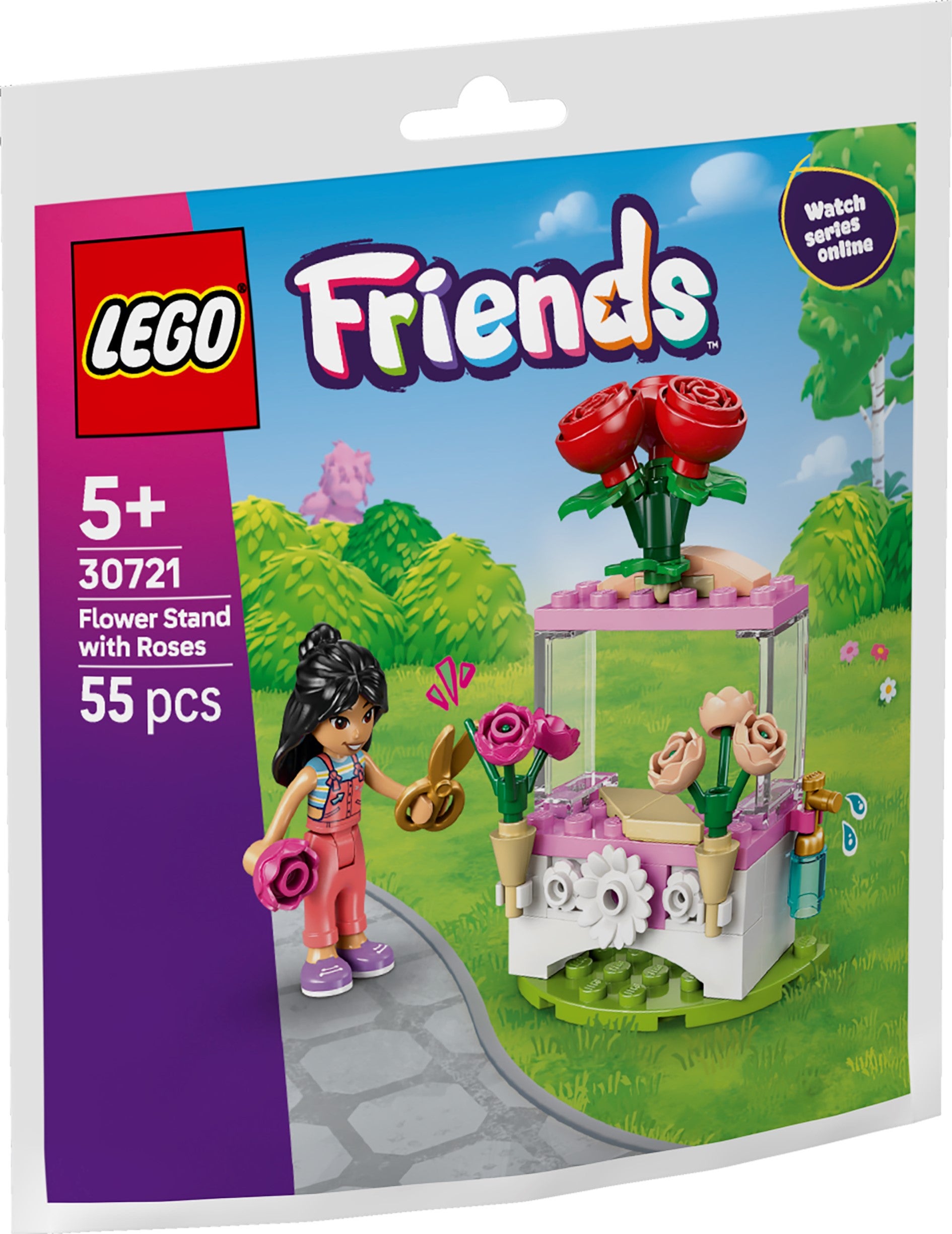 Lego Blomsterbod med roser 30721