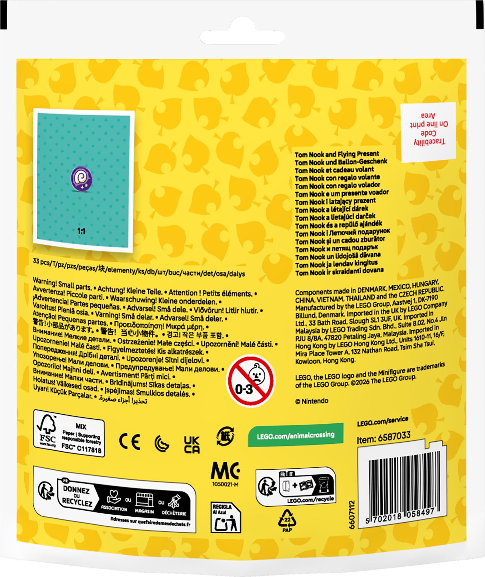 Lego ANIMAL CROSSING 30731