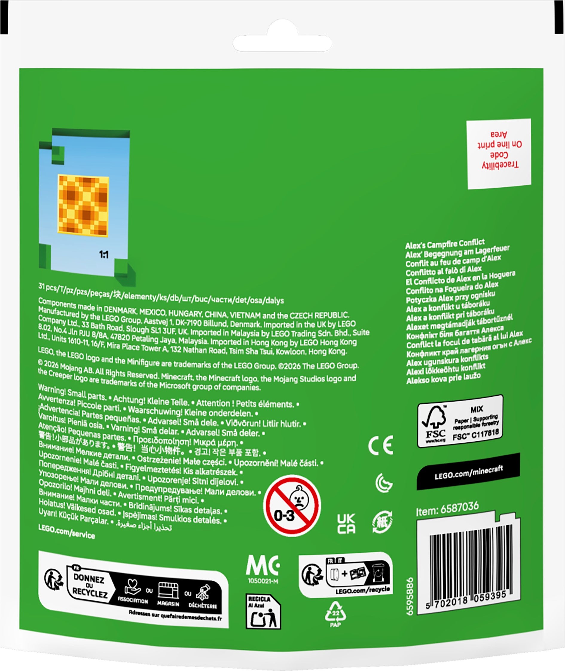 Lego Alex' leirbålskonflikt 30732