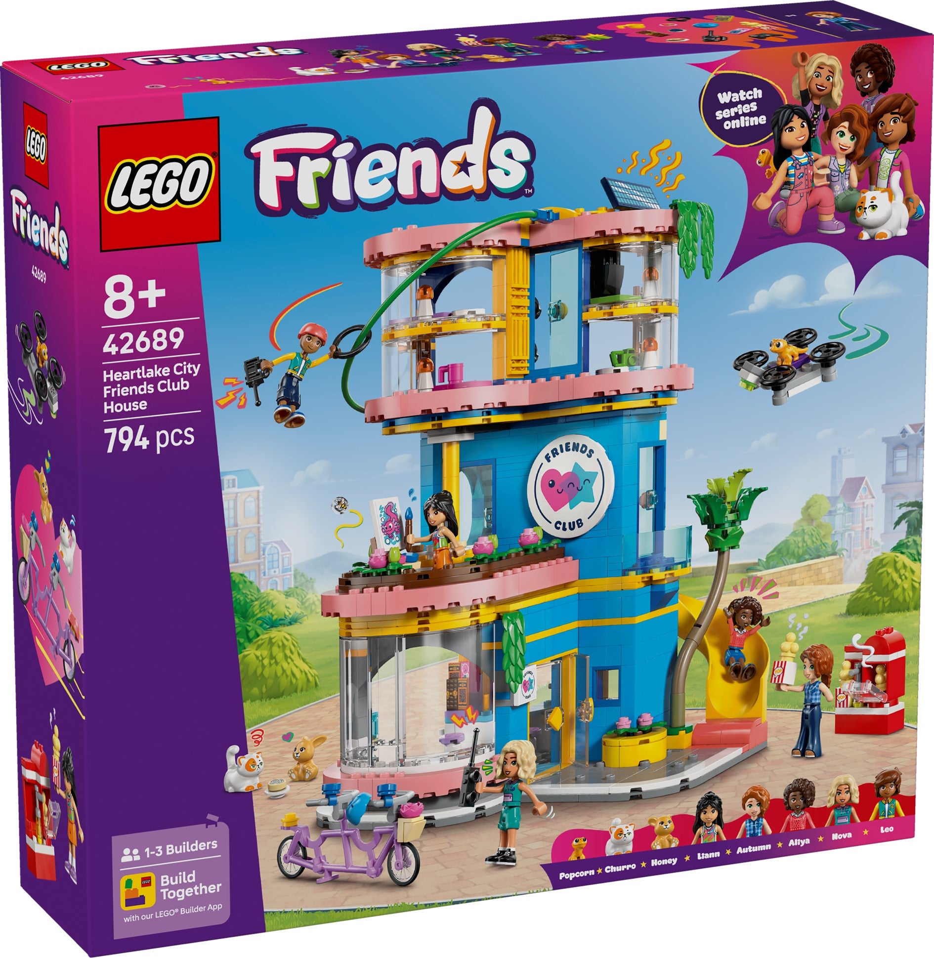 Lego Friends klubbhuset i Heartlake City 42689