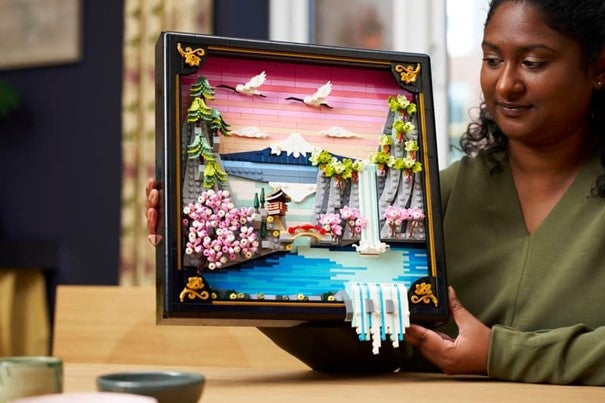 Lego Landskap med japanske kirsebærtrær 31218