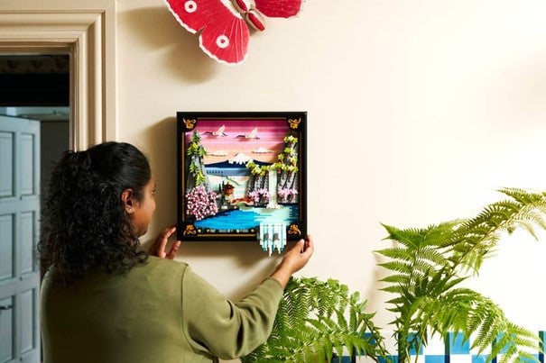 Lego Landskap med japanske kirsebærtrær 31218