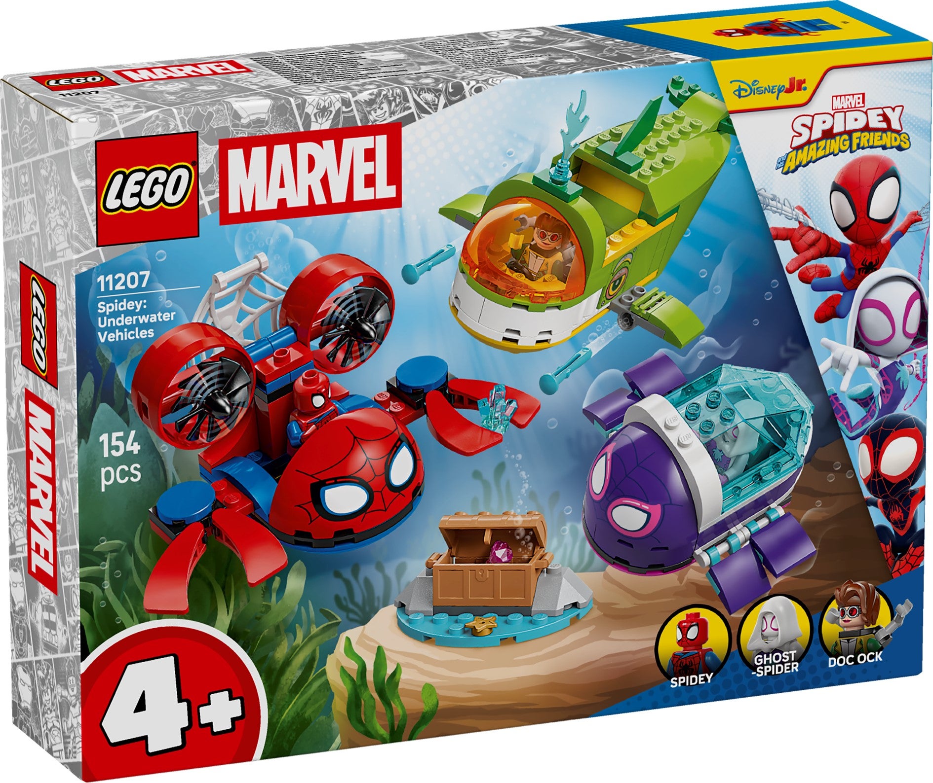 Lego Spidey: undervannsfartøy 11207