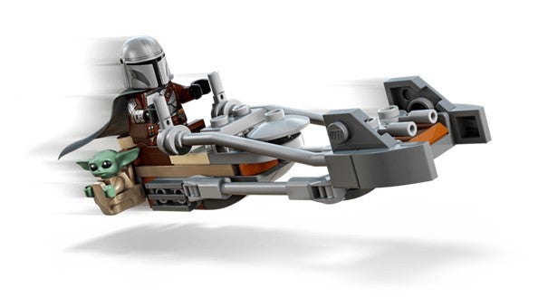 Lego Mandalorianeren og Grogus speedersykkel 75436