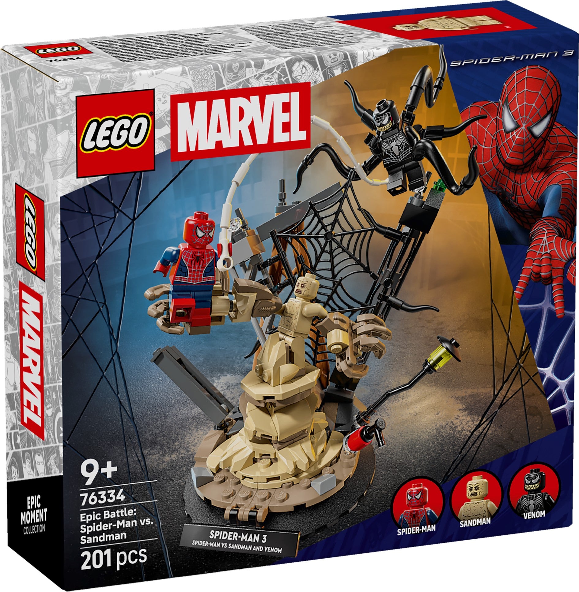 Lego Episk oppgjør: Spider-Man mot Sandman 76334