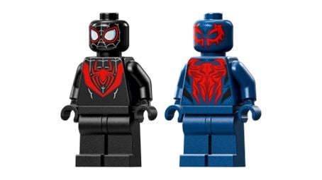 Lego Miles Morales-robot mot Spider-Man 2099 76337