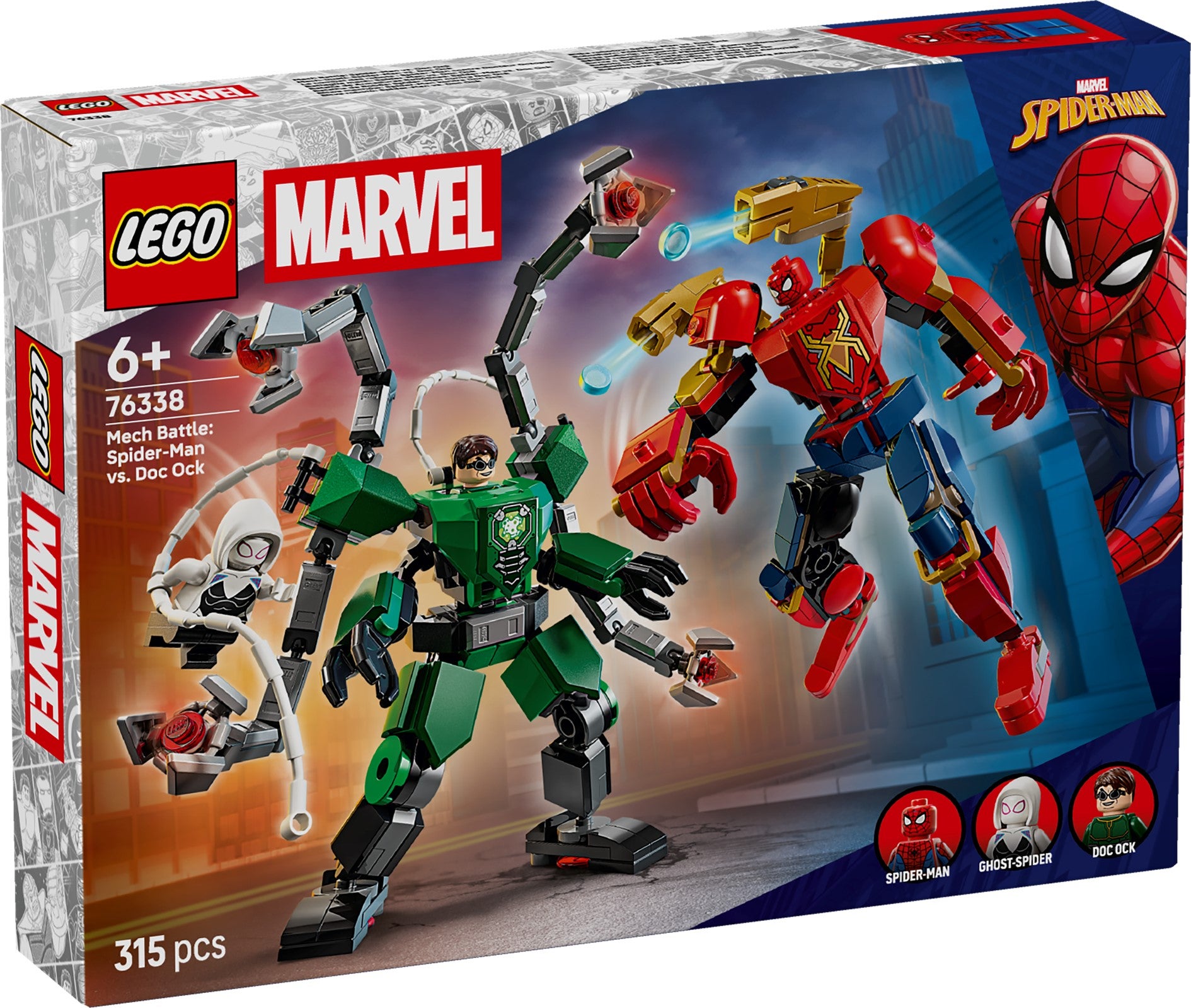 Lego Robotkamp: Spider-Man mot Doc Ock 76338
