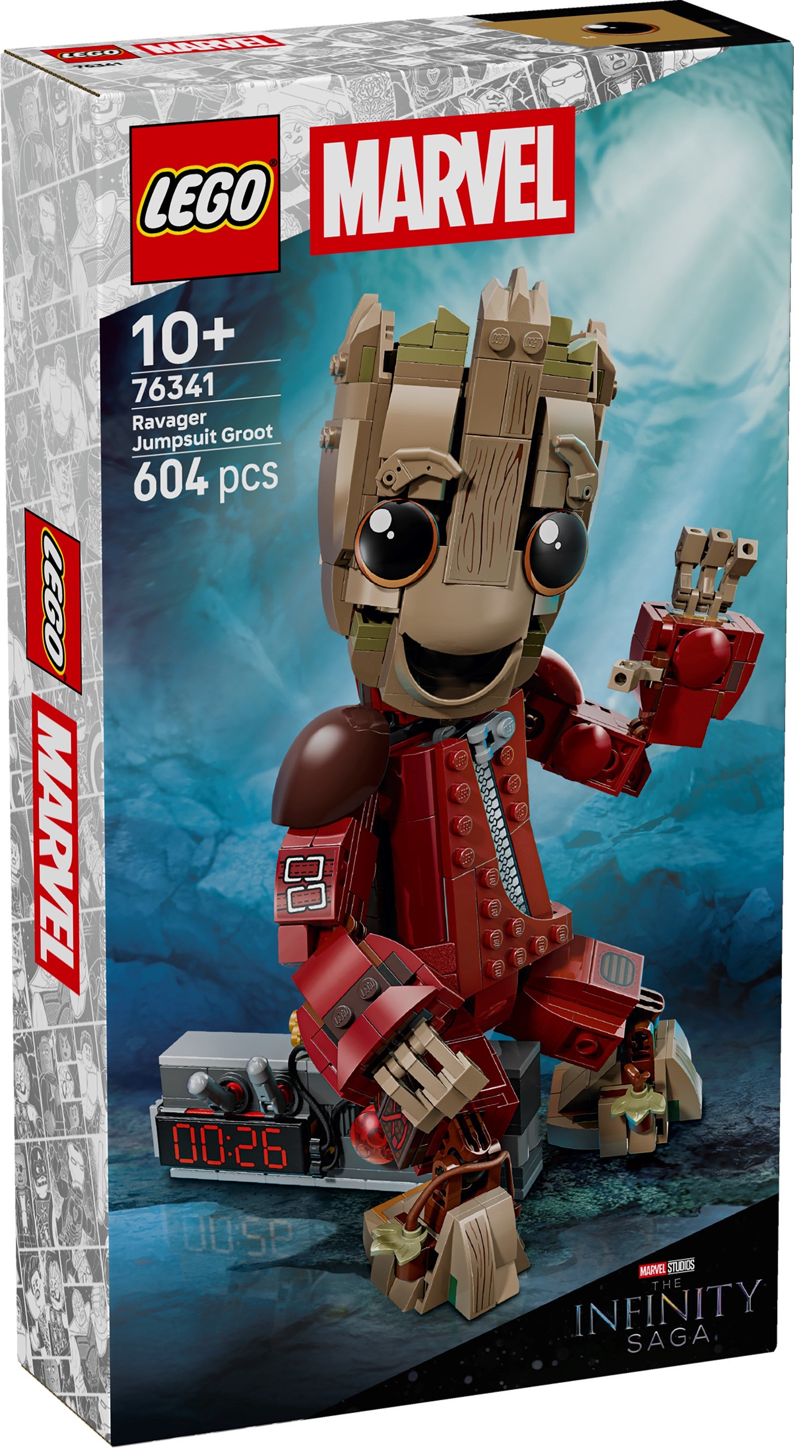 Lego Groot i Ravager-drakt 76341