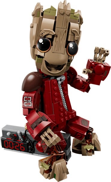 Lego Groot i Ravager-drakt 76341