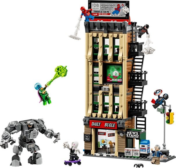 Lego Spider-Man mot Mysterio: Daily Bugle 76342