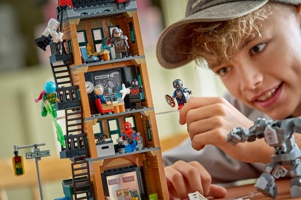 Lego Spider-Man mot Mysterio: Daily Bugle 76342