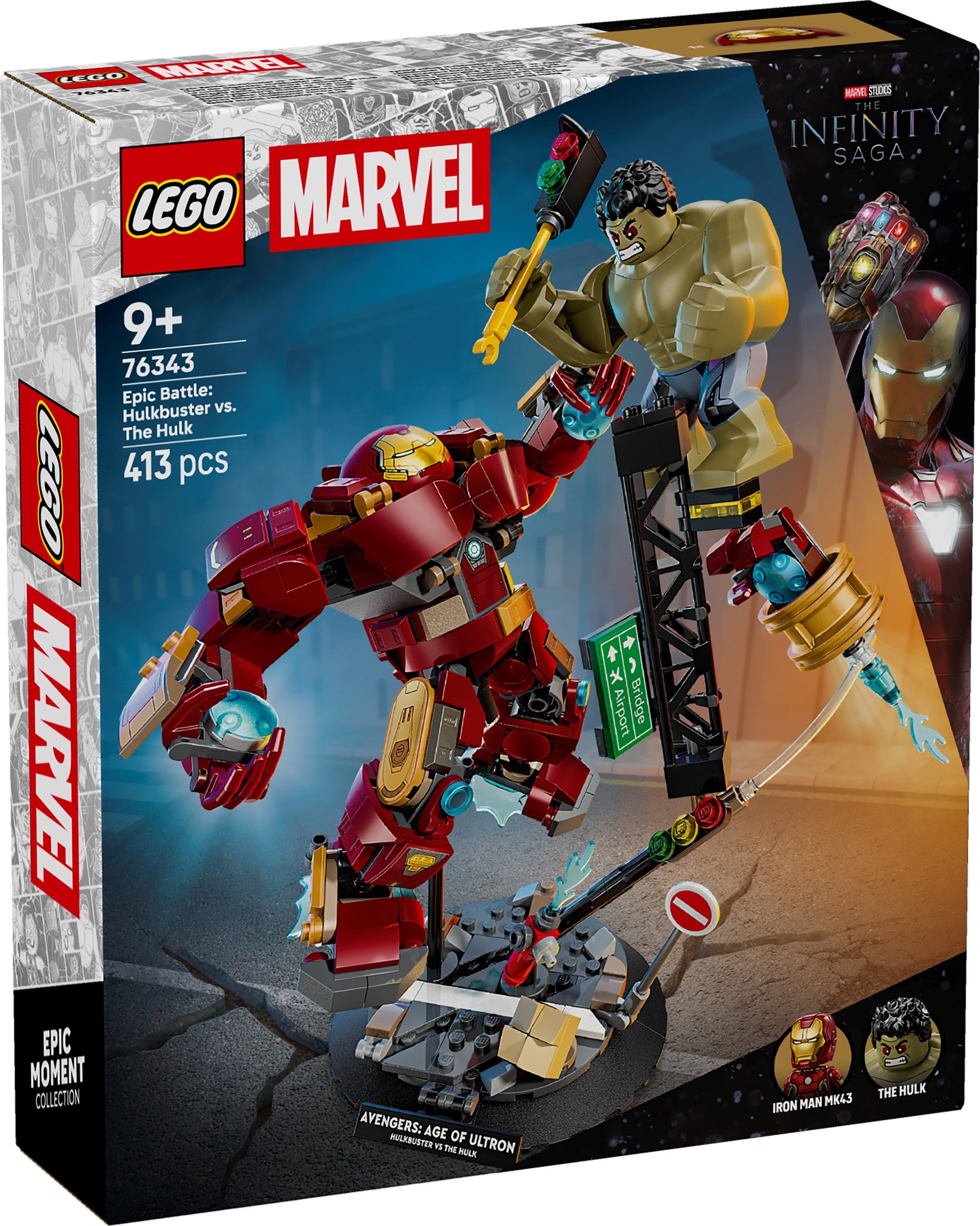 Lego Episk oppgjør: Hulkbuster mot Hulk 76343