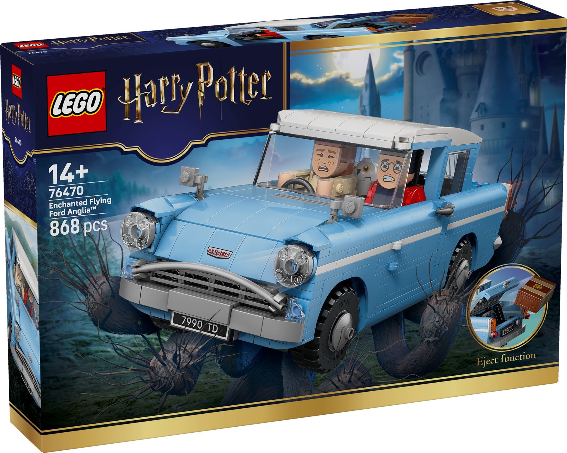 Lego Forhekset, flygende Ford Anglia 76470