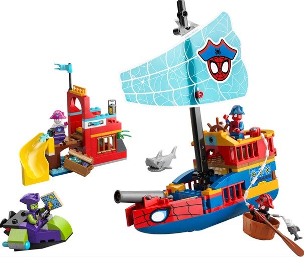 Lego Team Spideys sjørøverskute 11208