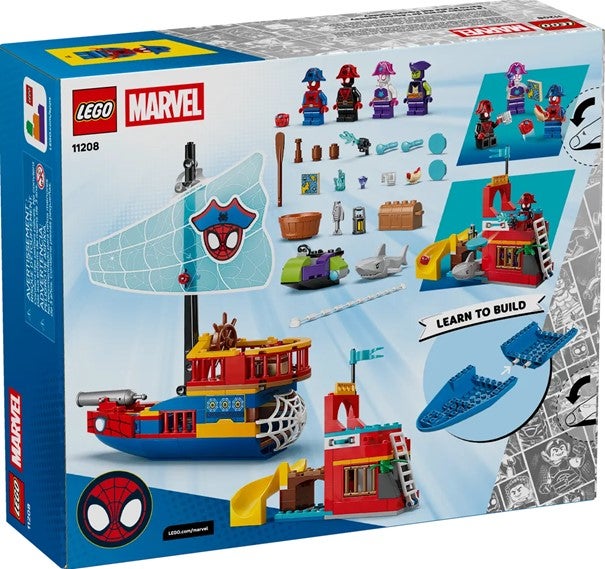 Lego Team Spideys sjørøverskute 11208