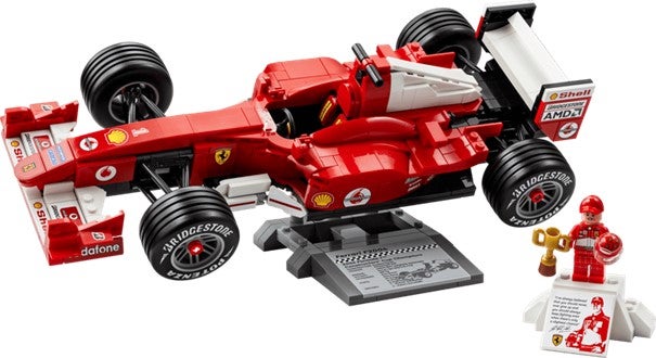 Lego Ferrari F2004 og Michael Schumacher 11375