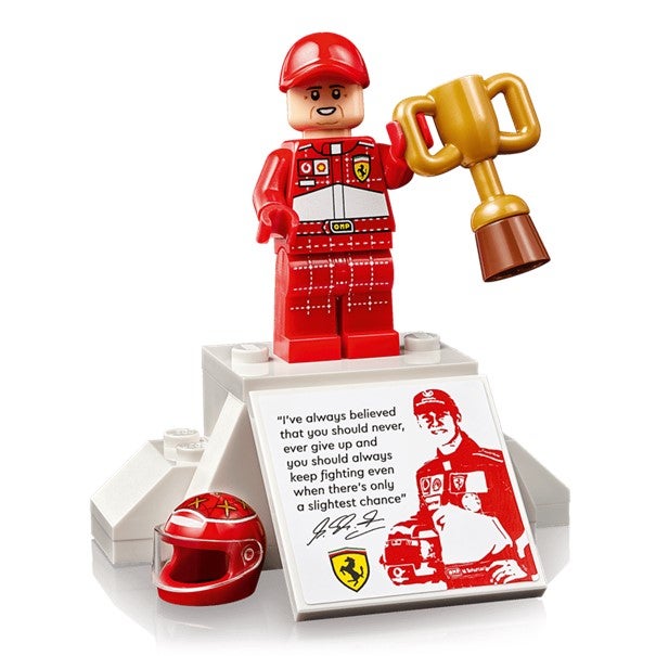 Lego Ferrari F2004 og Michael Schumacher 11375