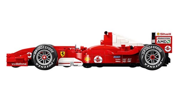 Lego Ferrari F2004 og Michael Schumacher 11375