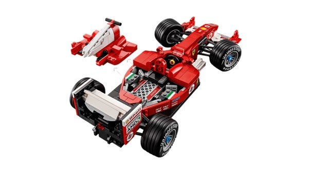 Lego Ferrari F2004 og Michael Schumacher 11375