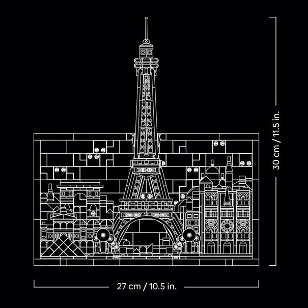 Lego Paris - romantikkens by 21064