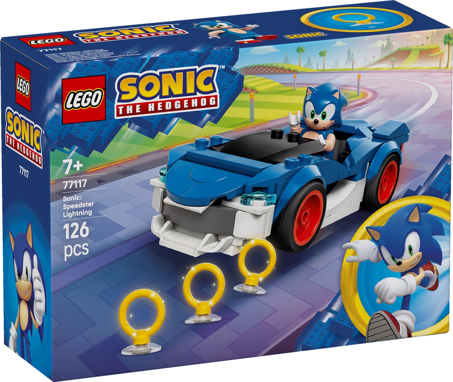 Lego Sonic: Speedster Lightning 77117