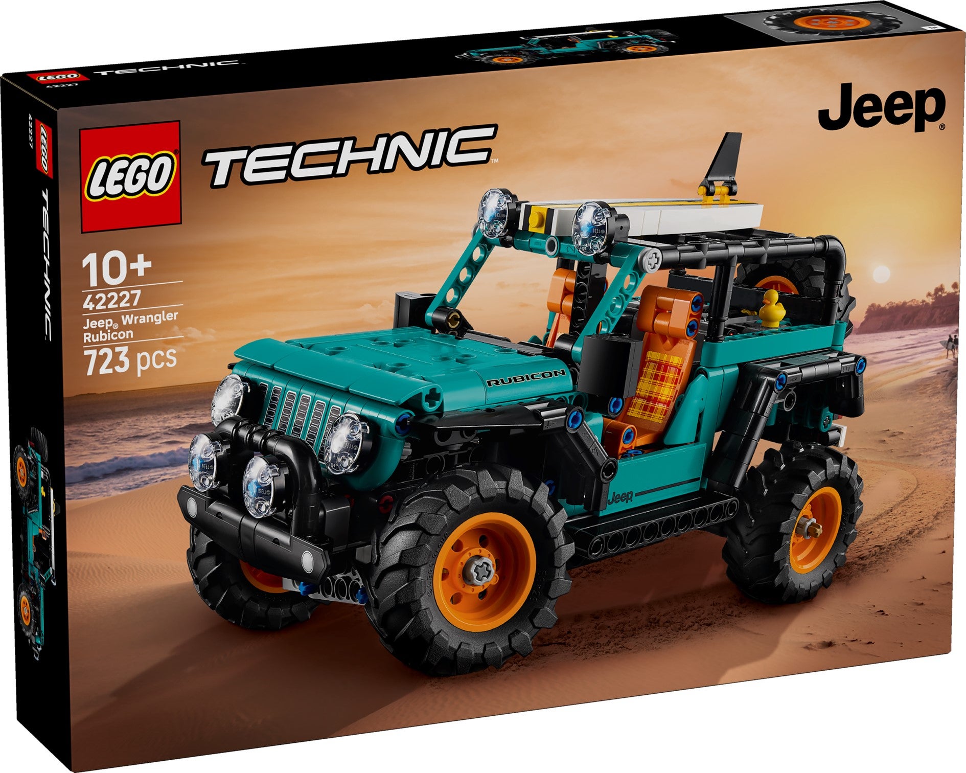 Lego Jeep Wrangler Rubicon SUV 42227