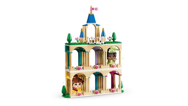 Lego Miniatyrer av Belle og Tiana med slott 43291