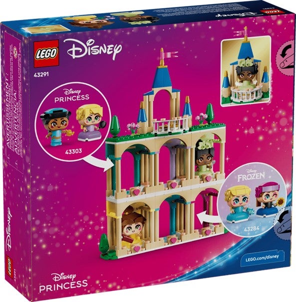 Lego Miniatyrer av Belle og Tiana med slott 43291