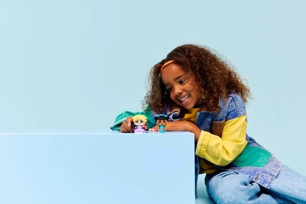 Lego Miniatyrer av Sjasmin og Rapunsel 43303