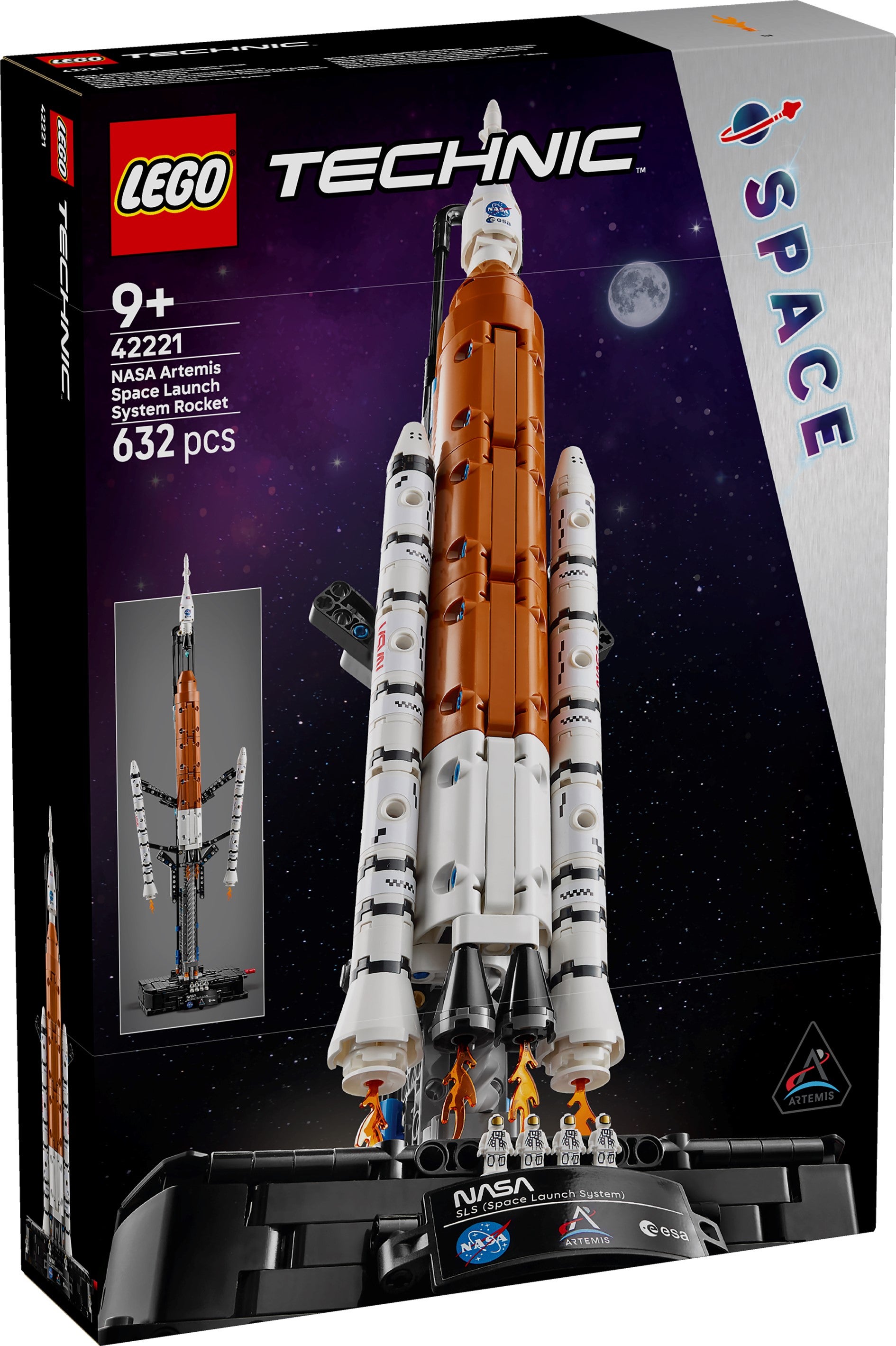 Lego NASA Artemis SLS-rakett 42221