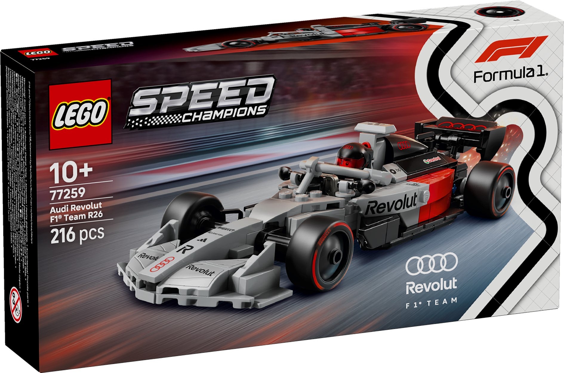 Lego Audi Revolut F1 Team R26 racerbil 77259