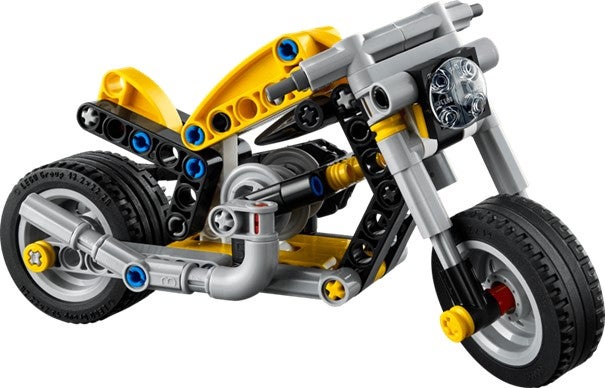 Lego Gul motorsykkel 42225