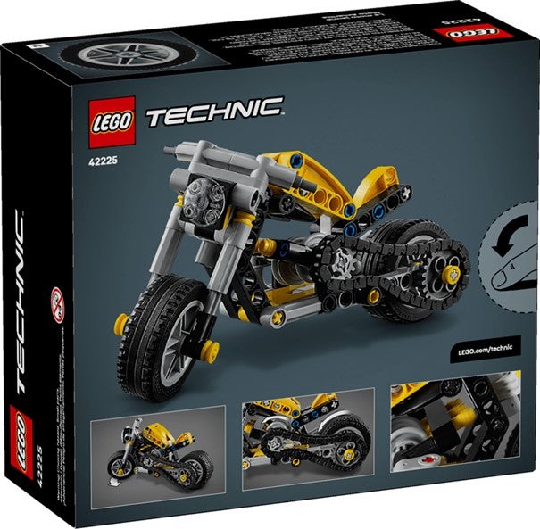 Lego Gul motorsykkel 42225
