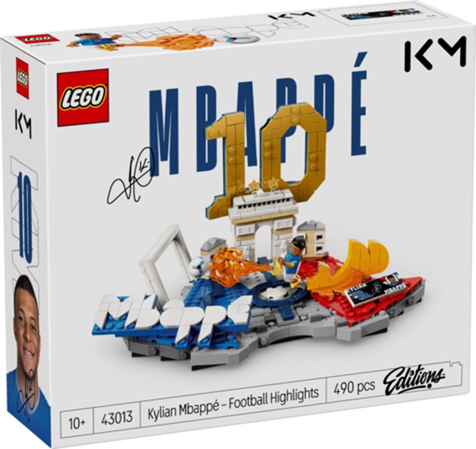 Lego Kylian Mbappé - fotball-høydepunkter 43013