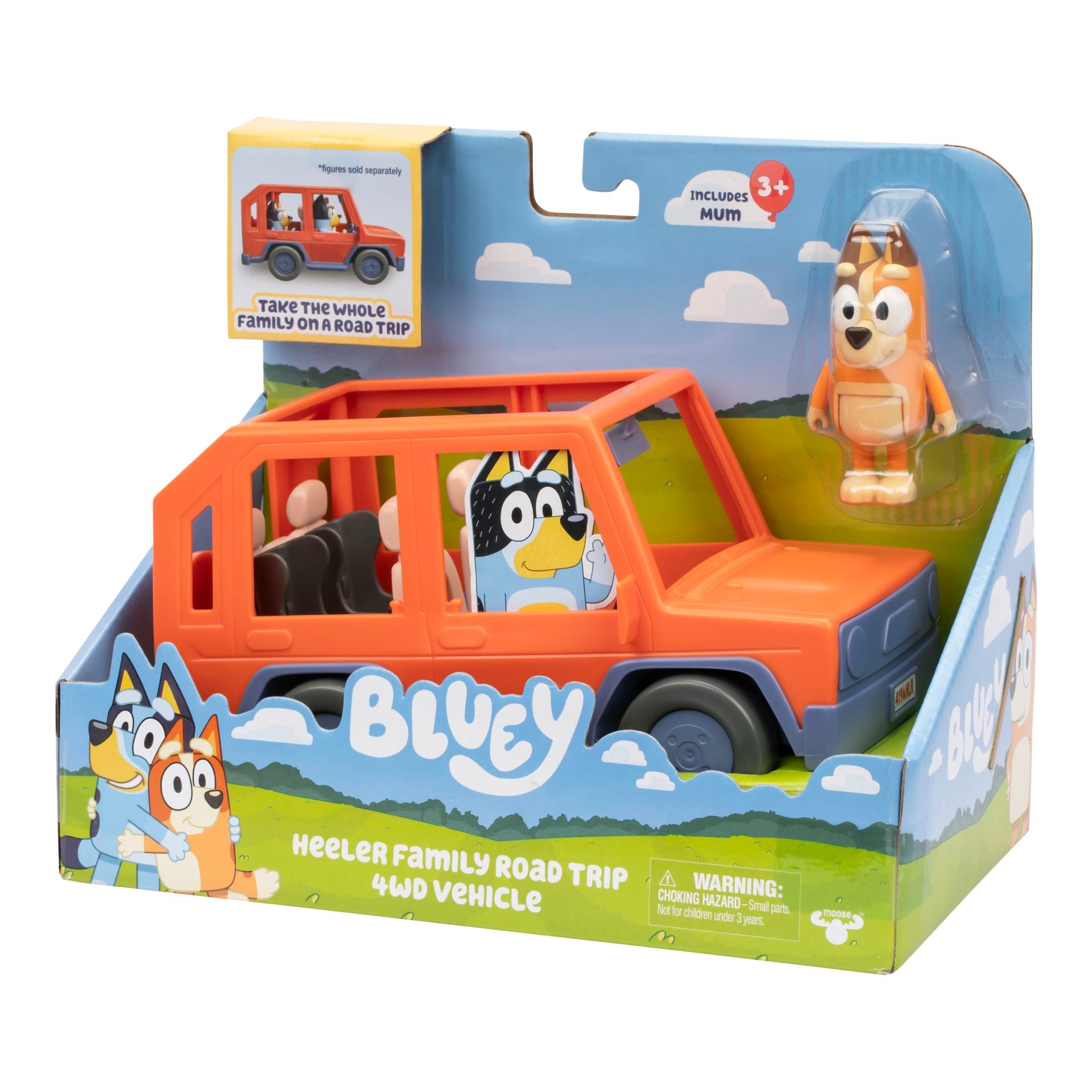 Bluey Heeler 4WD Vehicle
