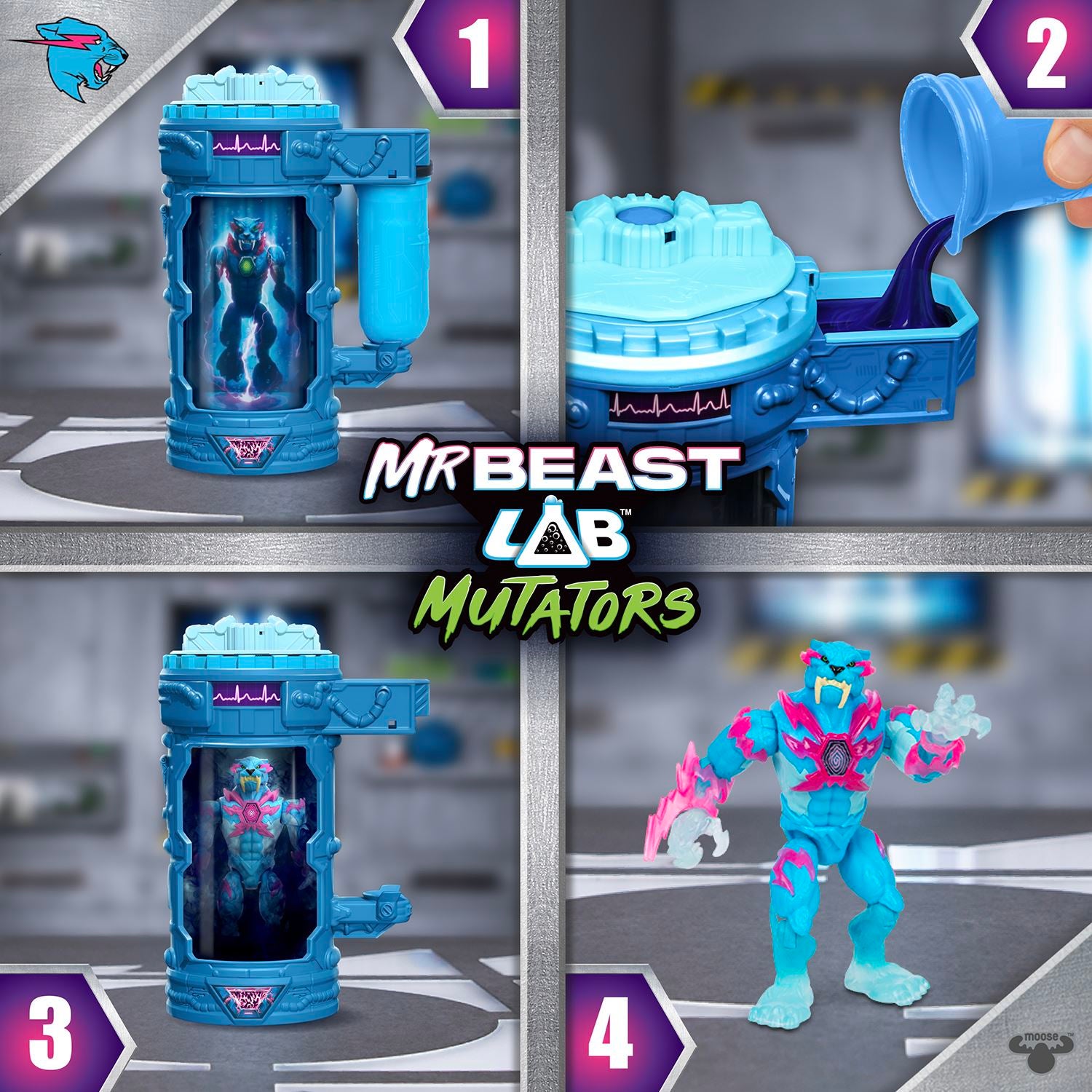 Mr. Beast Lab Lightning Panther