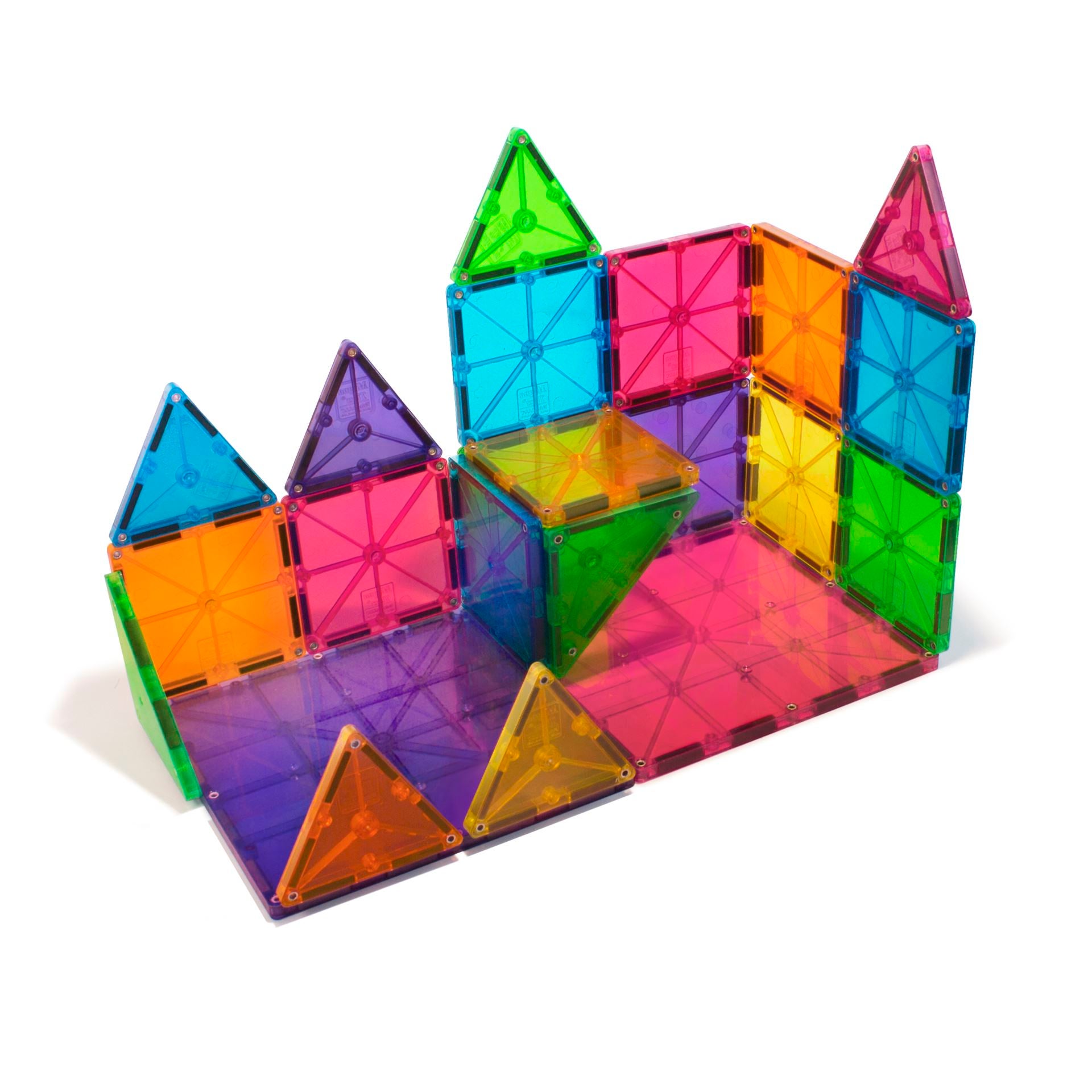 Magna-Tiles Clear Colours 32 Pcs